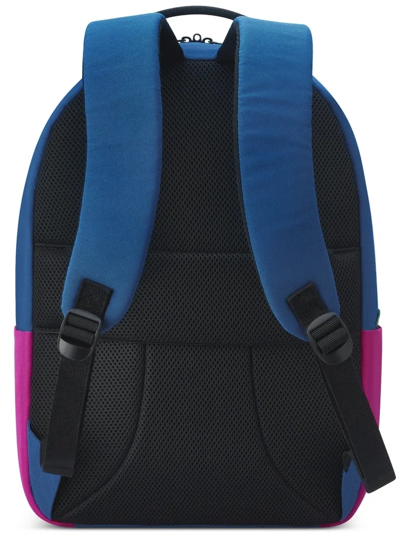 UNITED COLORS OF BENETTON  Fabrica Round 15.6'' Unisex Laptop Backpack - Blue  | Best Price UAE